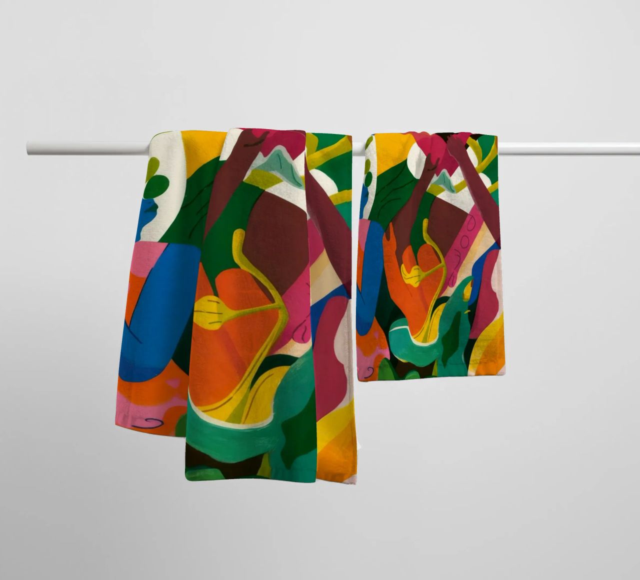 Alcances fructíferos toalla de baño de Artie Shifa