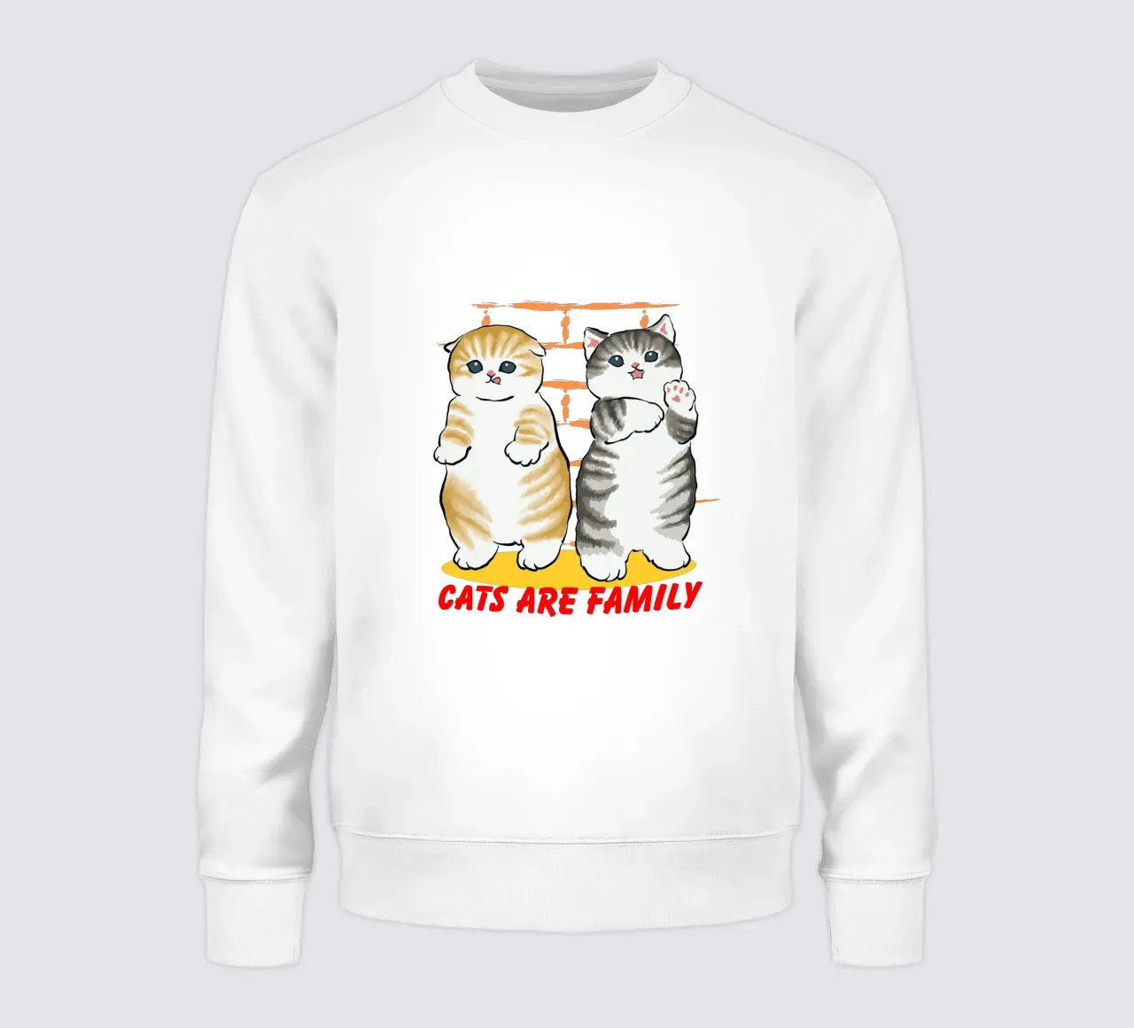 I gatti sono una famiglia felpa da yukihana
