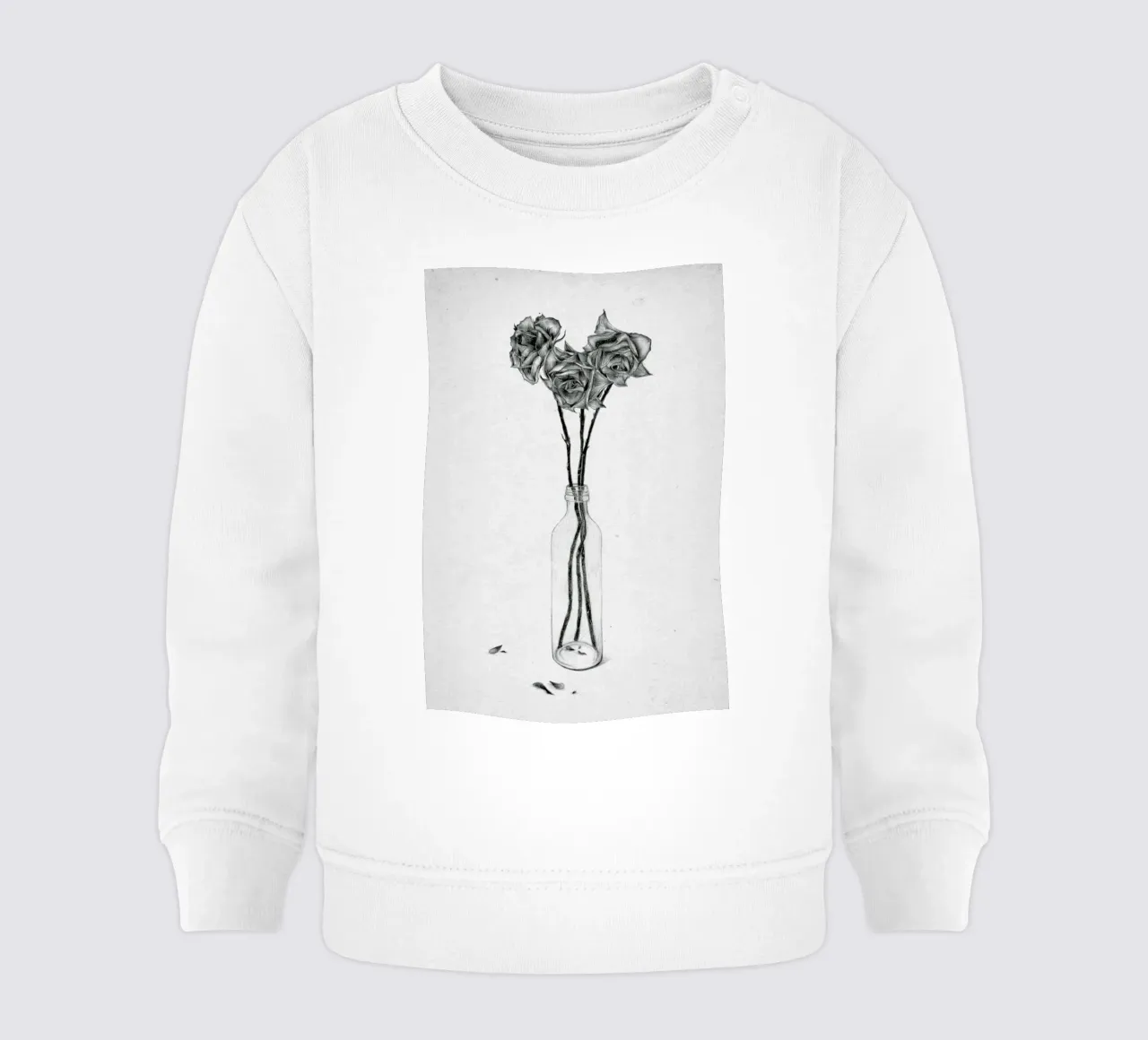 Les Fleurs 1 felpa neonato da The White Deer