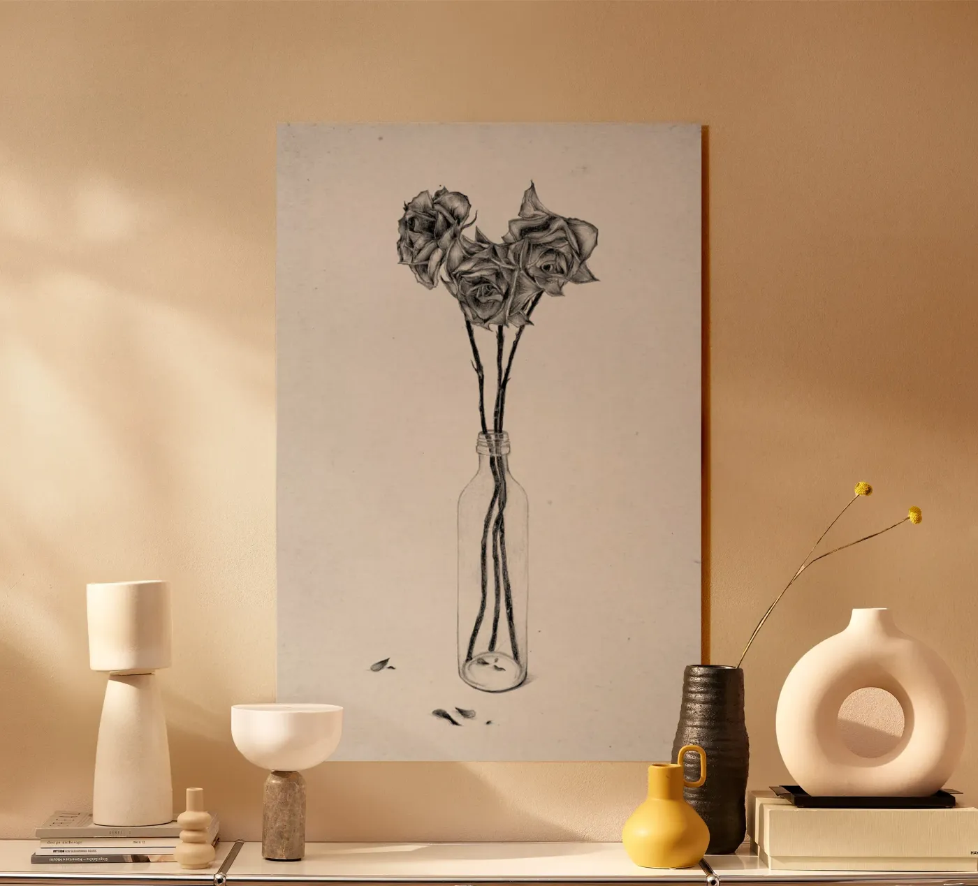 Les Fleurs 1 plexiglas de The White Deer