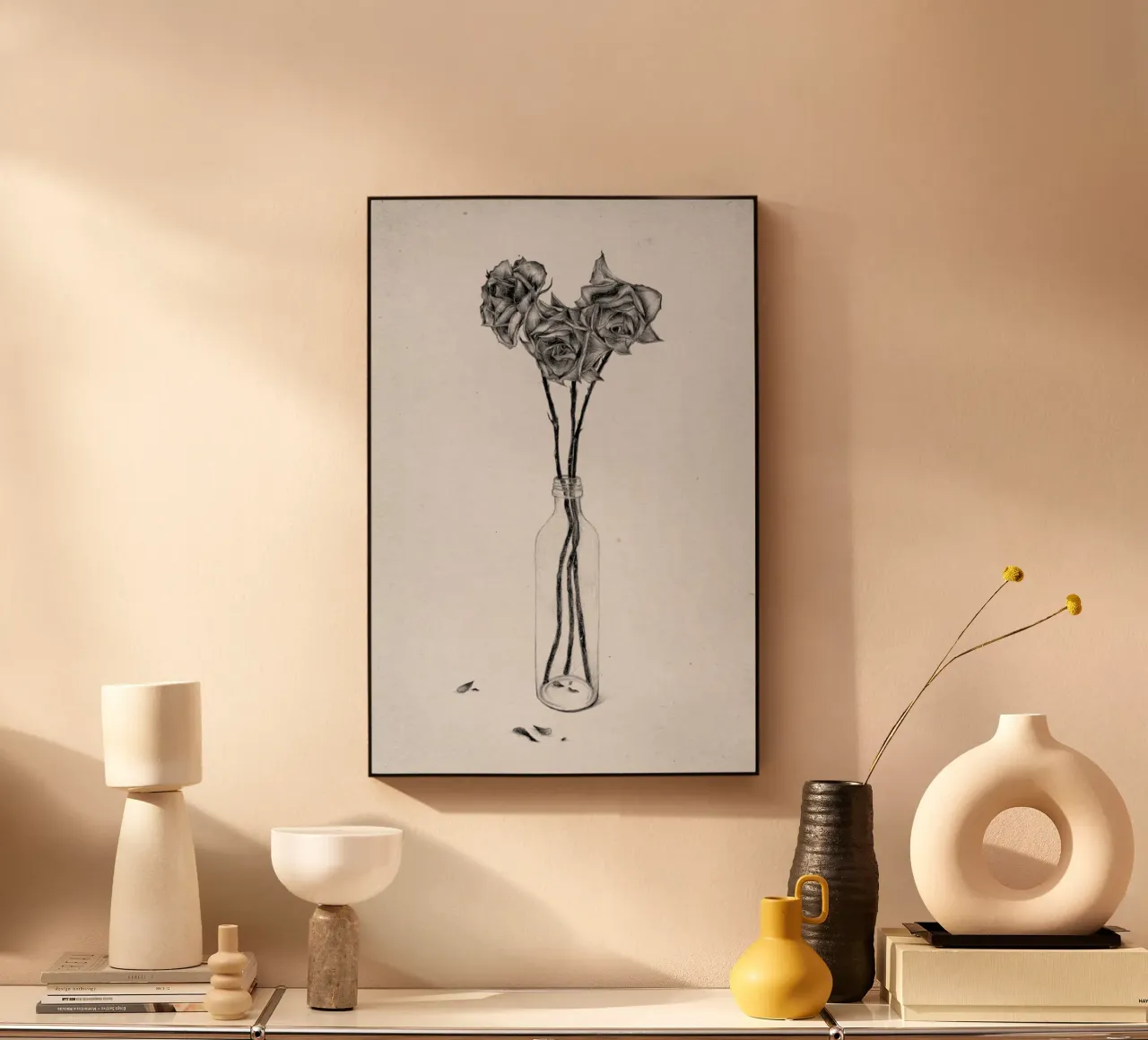 Les Fleurs 1 alluminio dibond da The White Deer