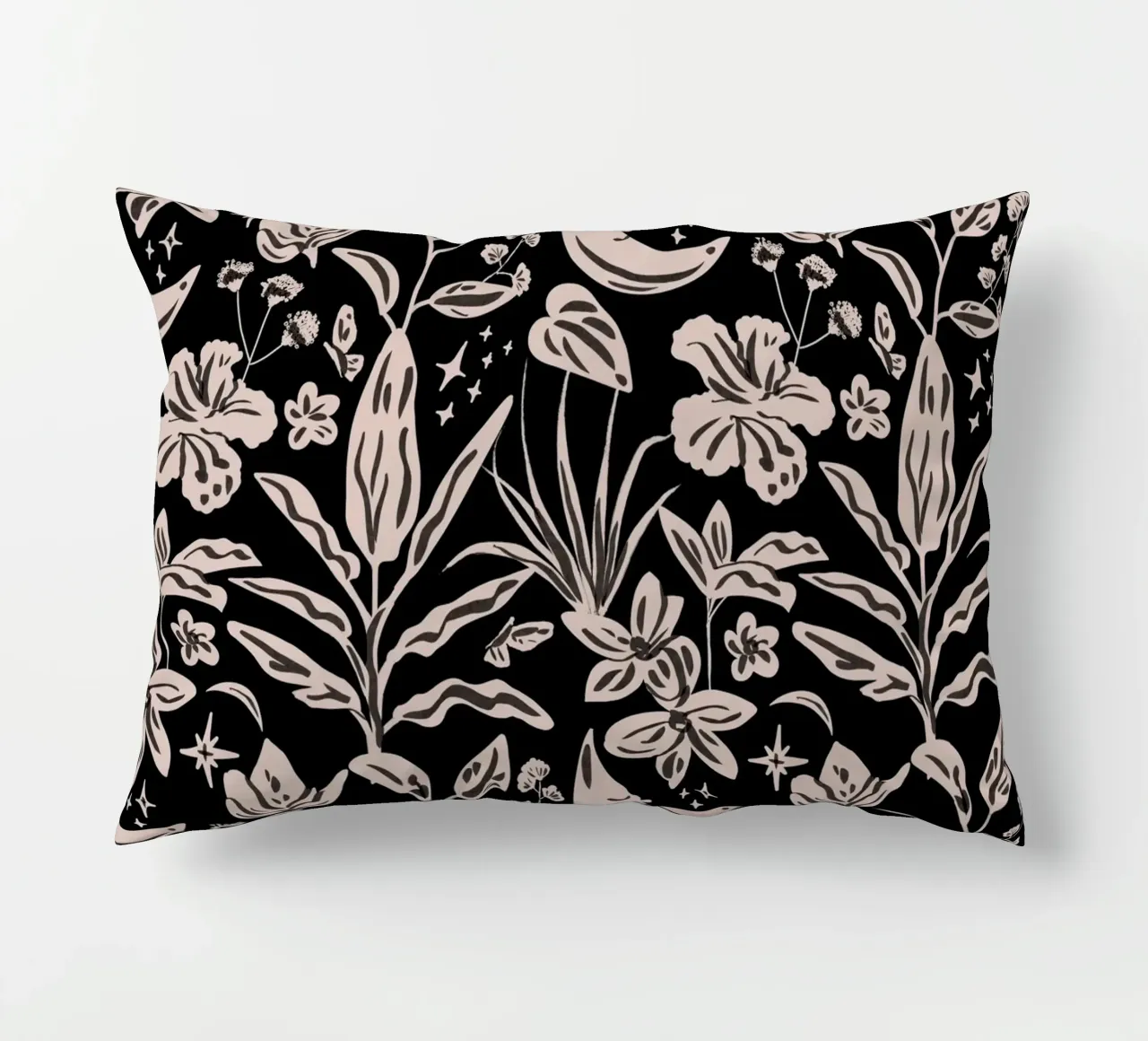 Rainforest Tropical Pattern cuscino da anisillustration