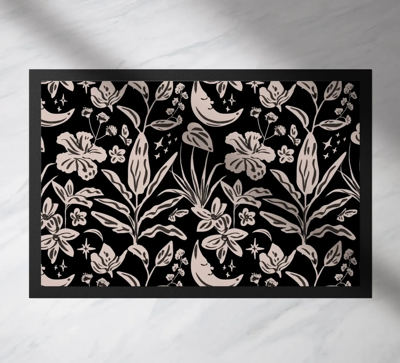 Rainforest Tropical Pattern deurmat van anisillustration