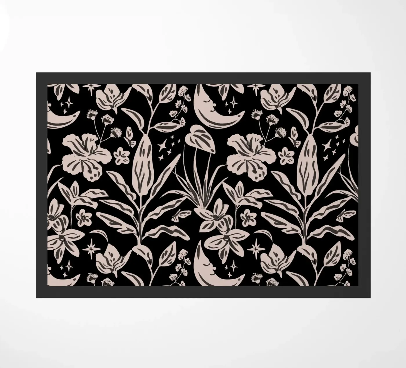 Rainforest Tropical Pattern deurmat van anisillustration