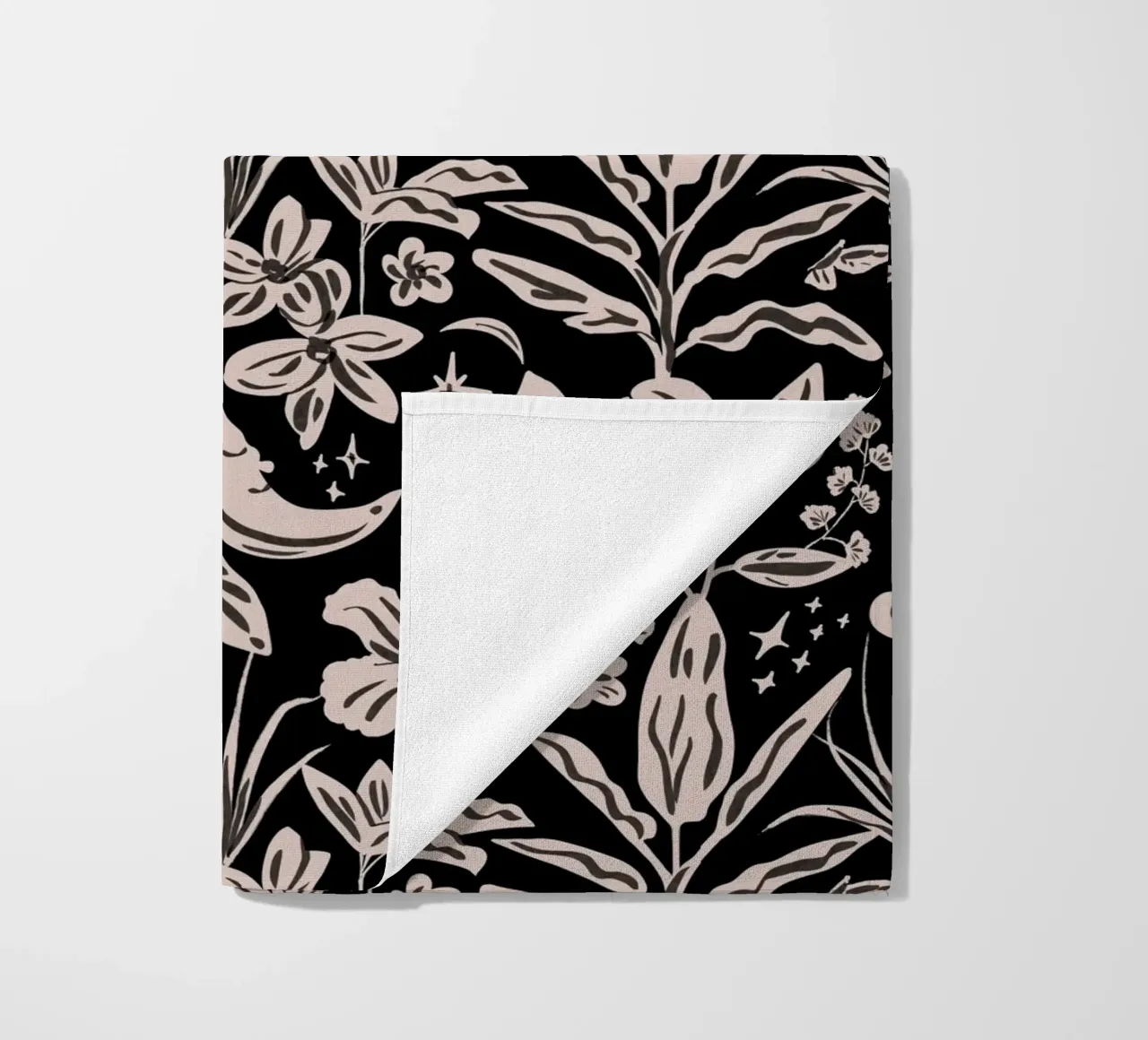 Rainforest Tropical Pattern telo mare da anisillustration