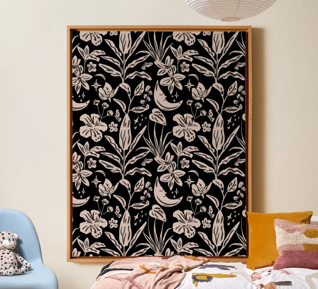Rainforest Tropical Pattern tela da anisillustration