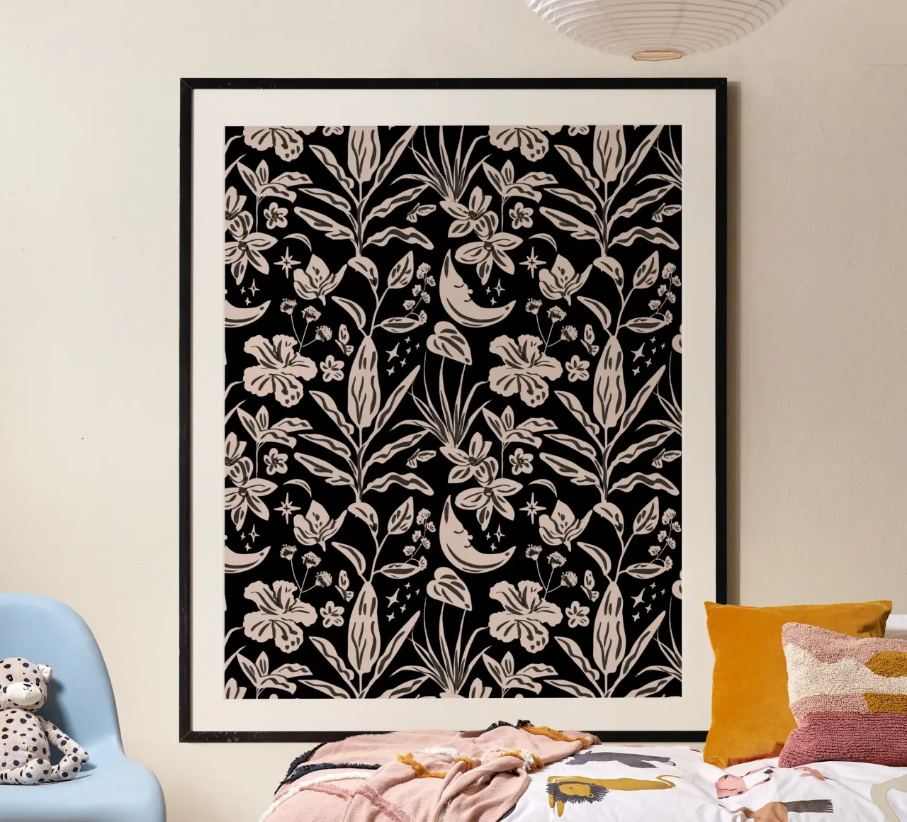Rainforest Tropical Pattern poster da anisillustration