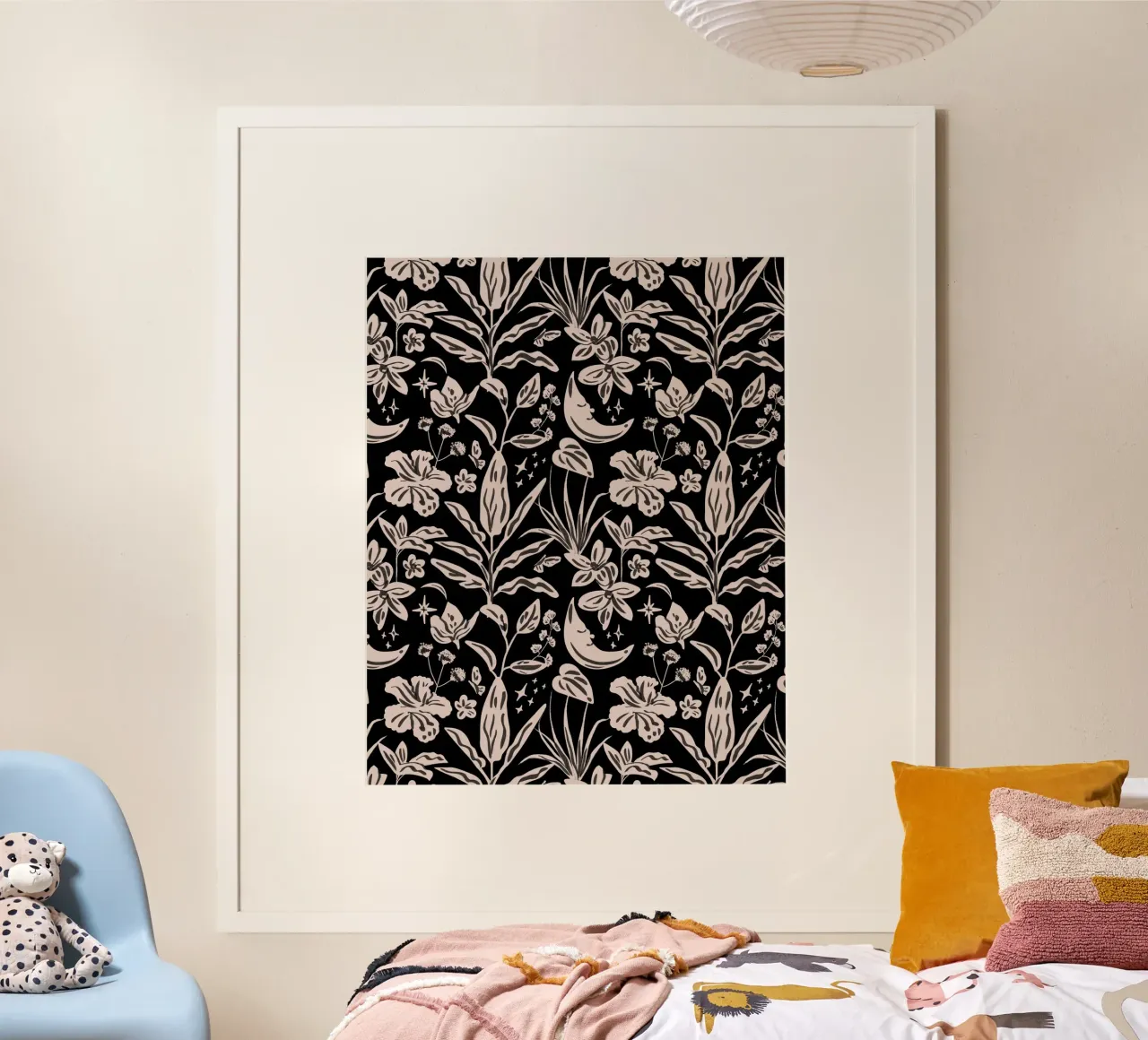 Rainforest Tropical Pattern poster da anisillustration