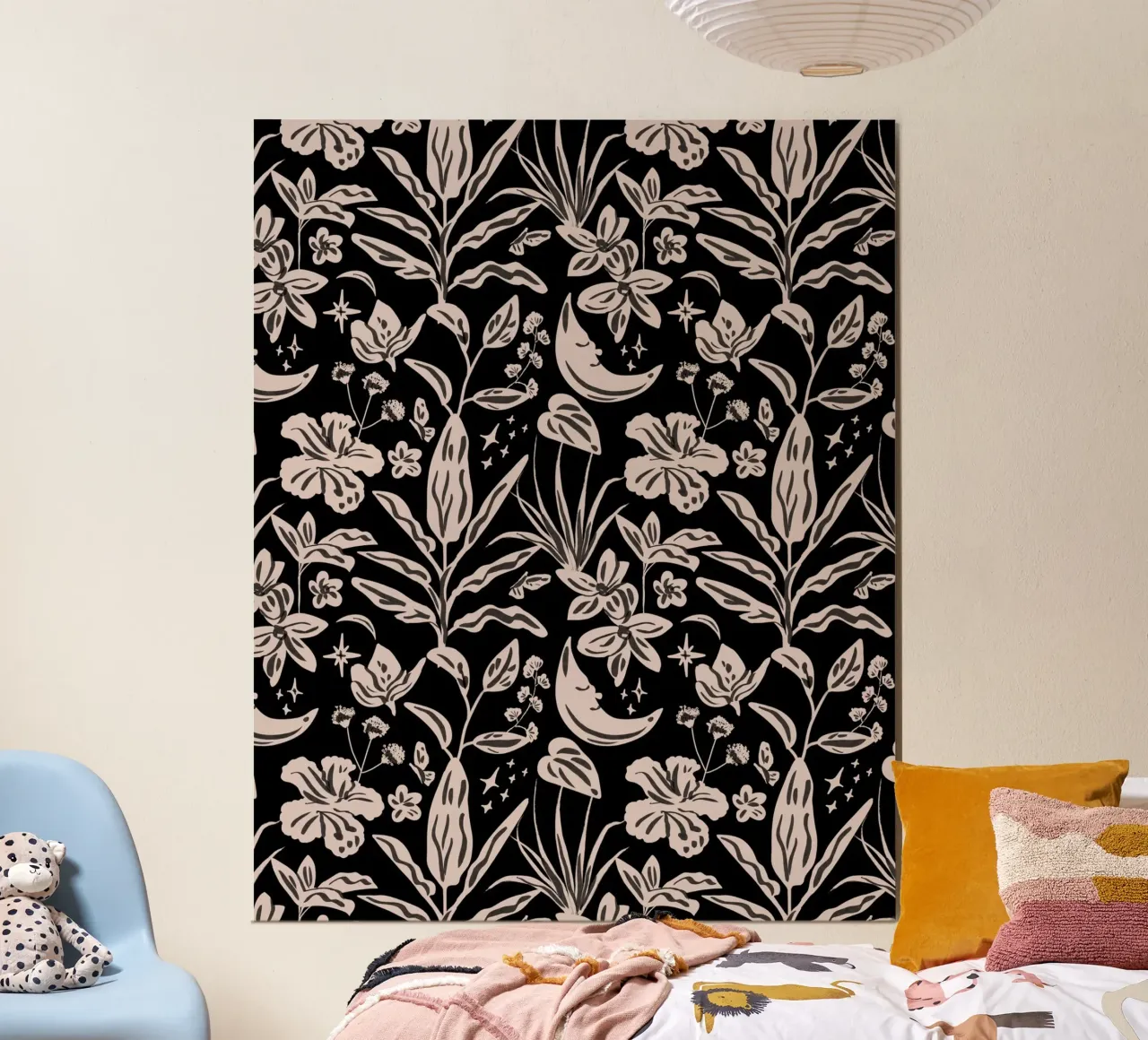 Rainforest Tropical Pattern poster da anisillustration