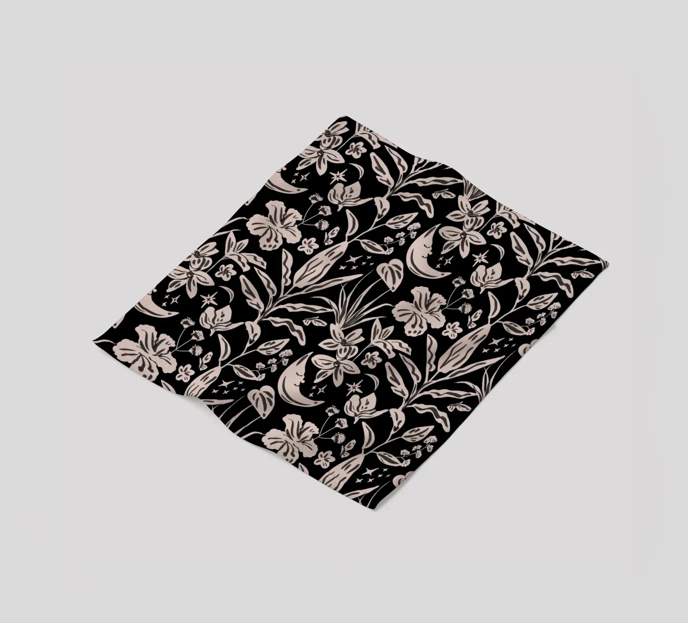 Rainforest Tropical Pattern fleece blanket by anisillustration