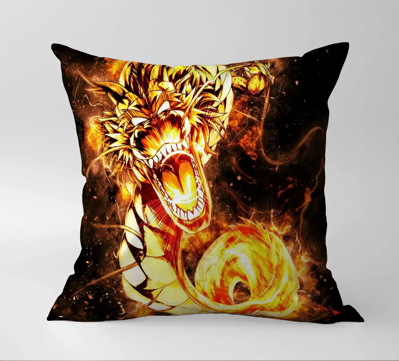 Dragon Fist cuscino da Neonartstudio