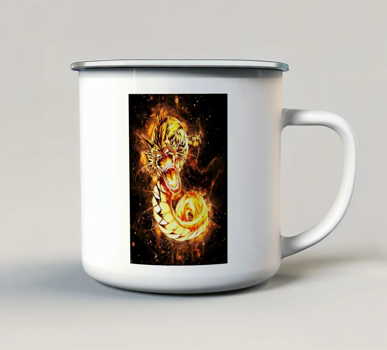 Dragon Fist tazza in smalto da Neonartstudio