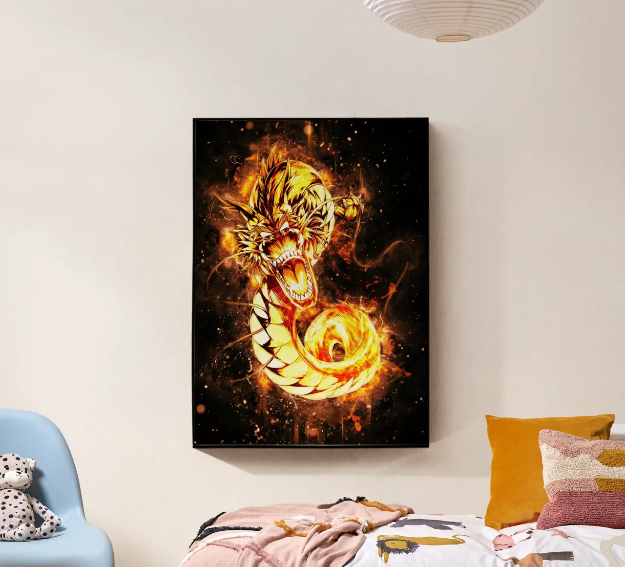 Dragon Fist metacrilato de Neonartstudio