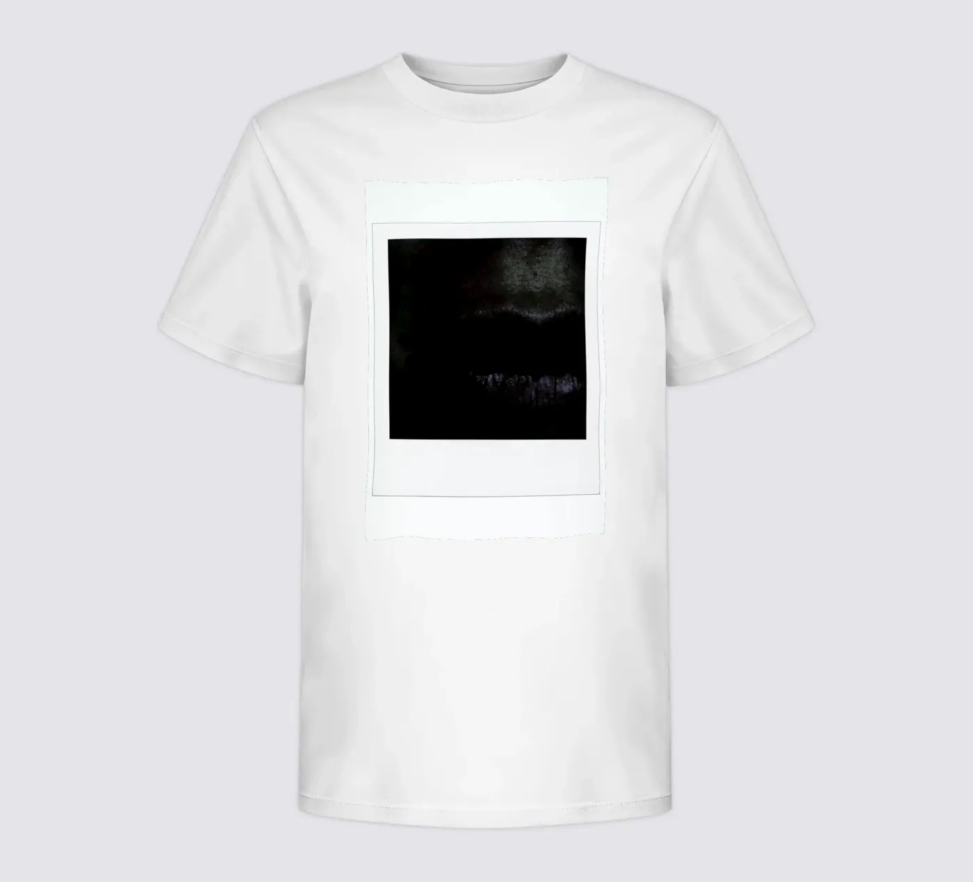 Lips dark kinder t-shirt van Lou Garoup