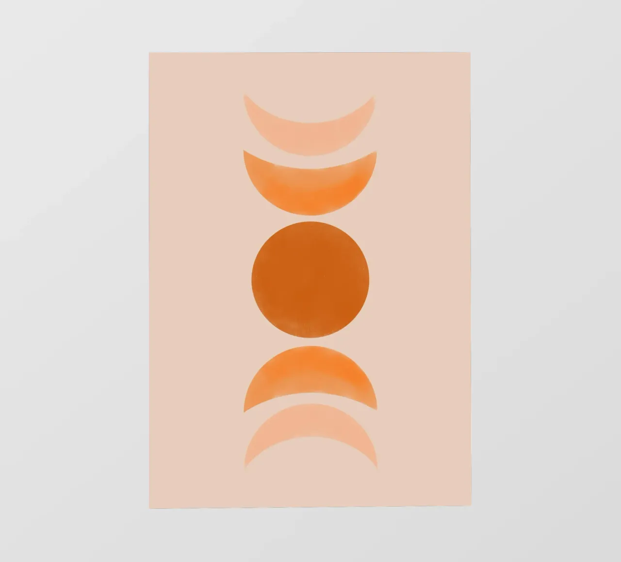 Astratto Boho metà secolo Pattern 21 pellicola backlit da Paigaam Studio