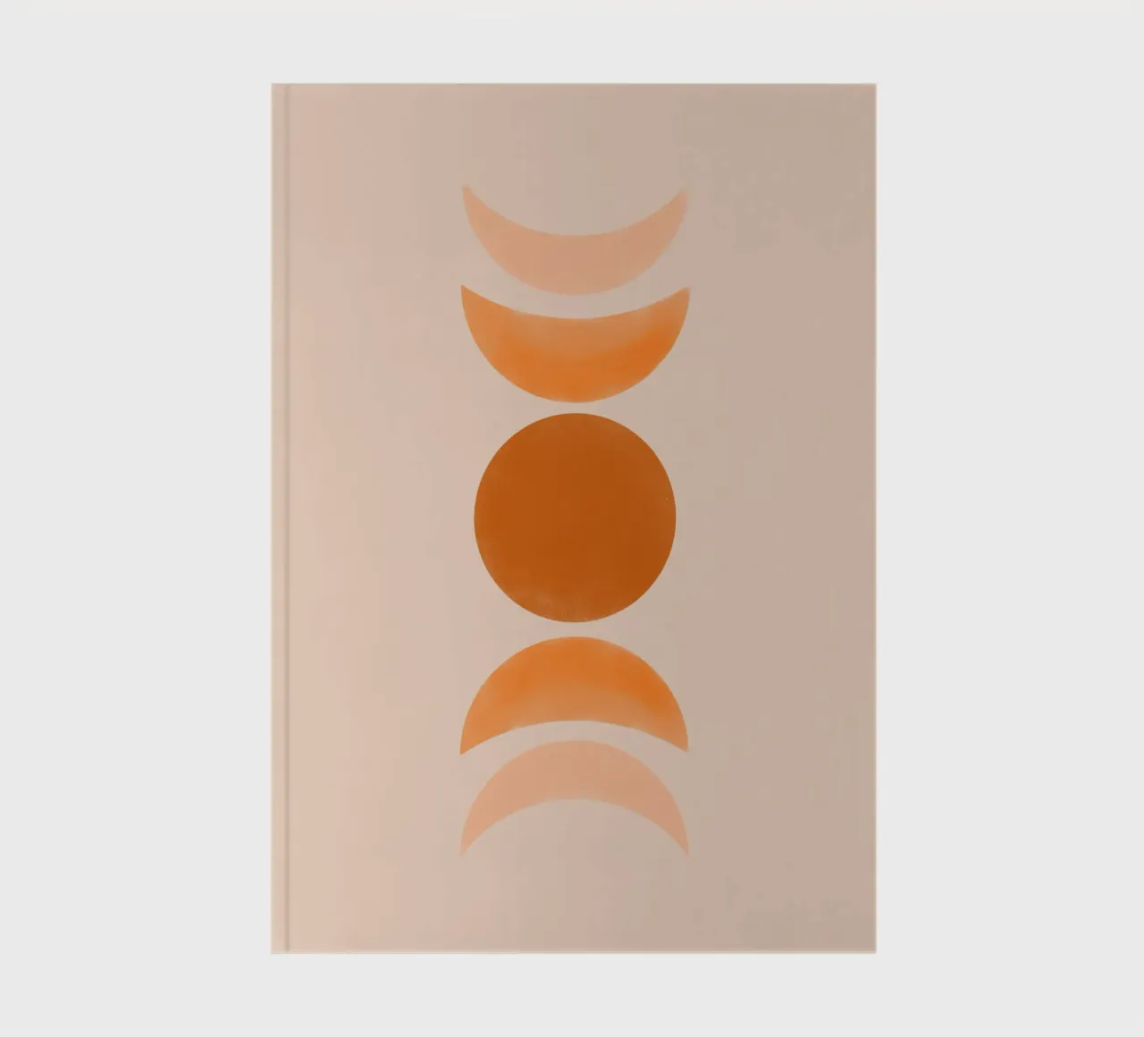 Astratto Boho metà secolo Pattern 21 diario da Paigaam Studio