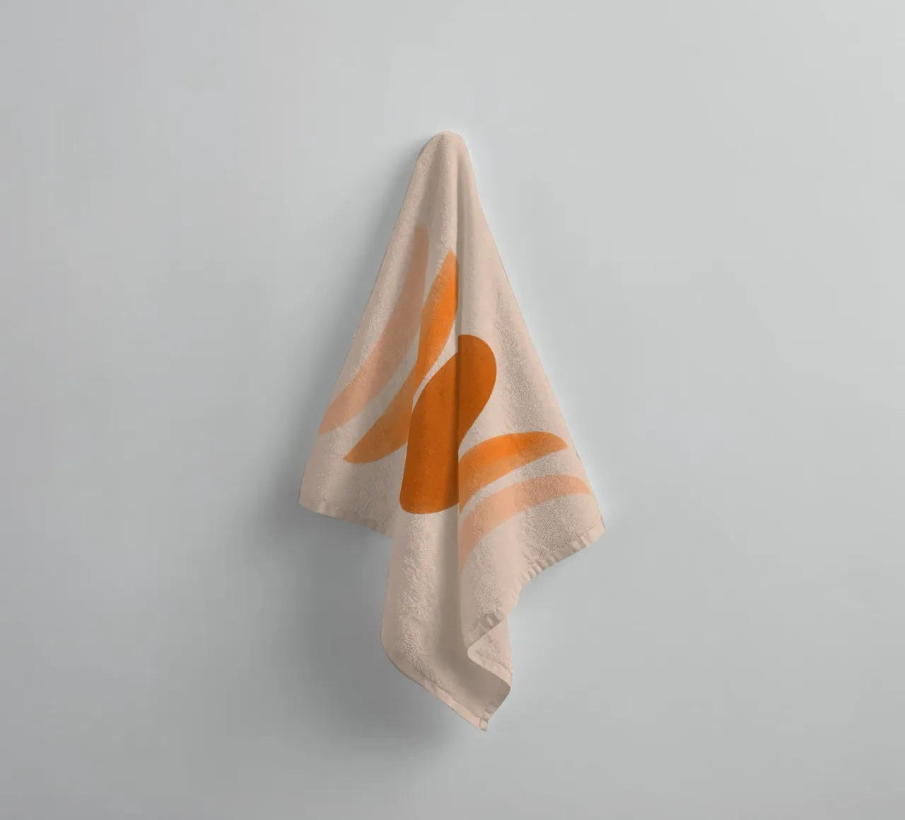 Abstract Boho mid century Pattern 21 towel by Paigaam Studio