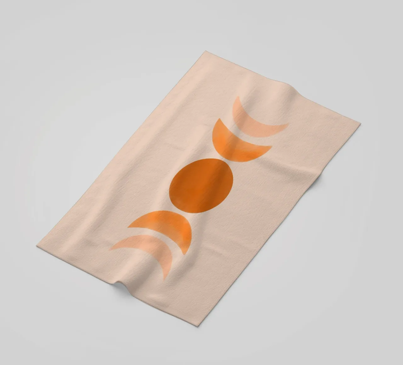 Abstract Boho midden eeuws Patroon 21 strandhanddoek van Paigaam Studio