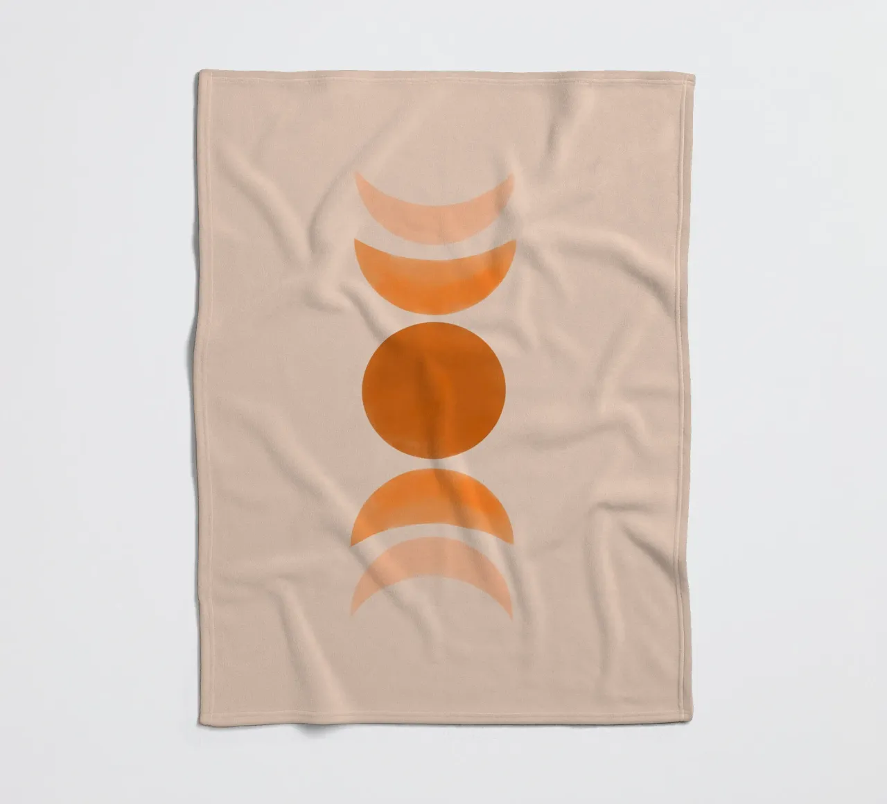 Abstrakt Boho Mitte des Jahrhunderts Muster 21 Fleecedecke von Paigaam Studio