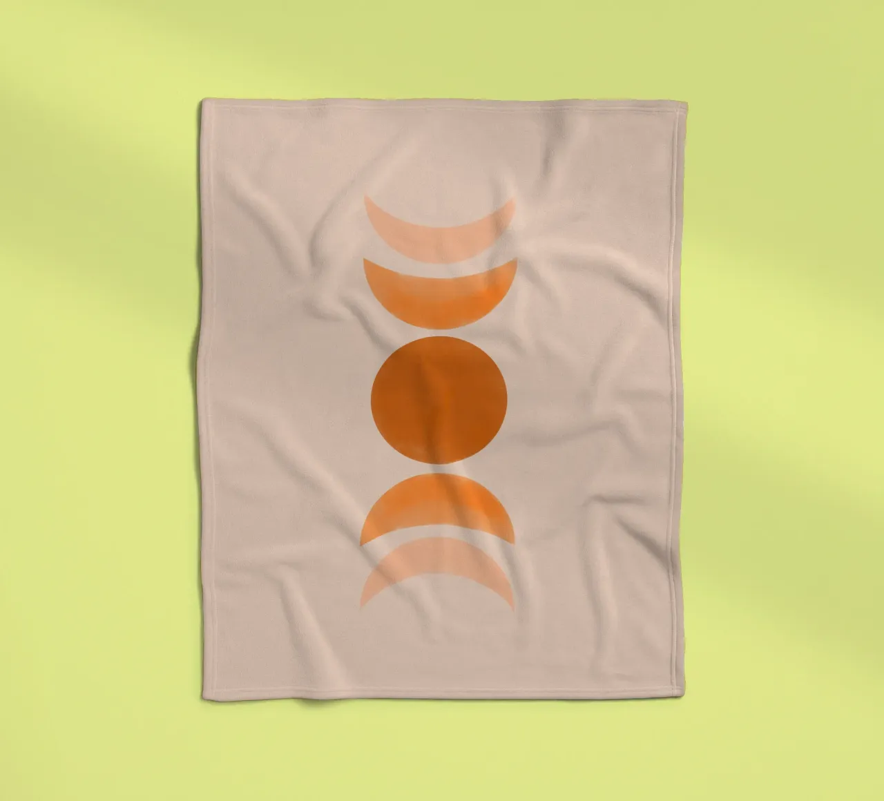 Abstrakt Boho Mitte des Jahrhunderts Muster 21 Fleecedecke von Paigaam Studio