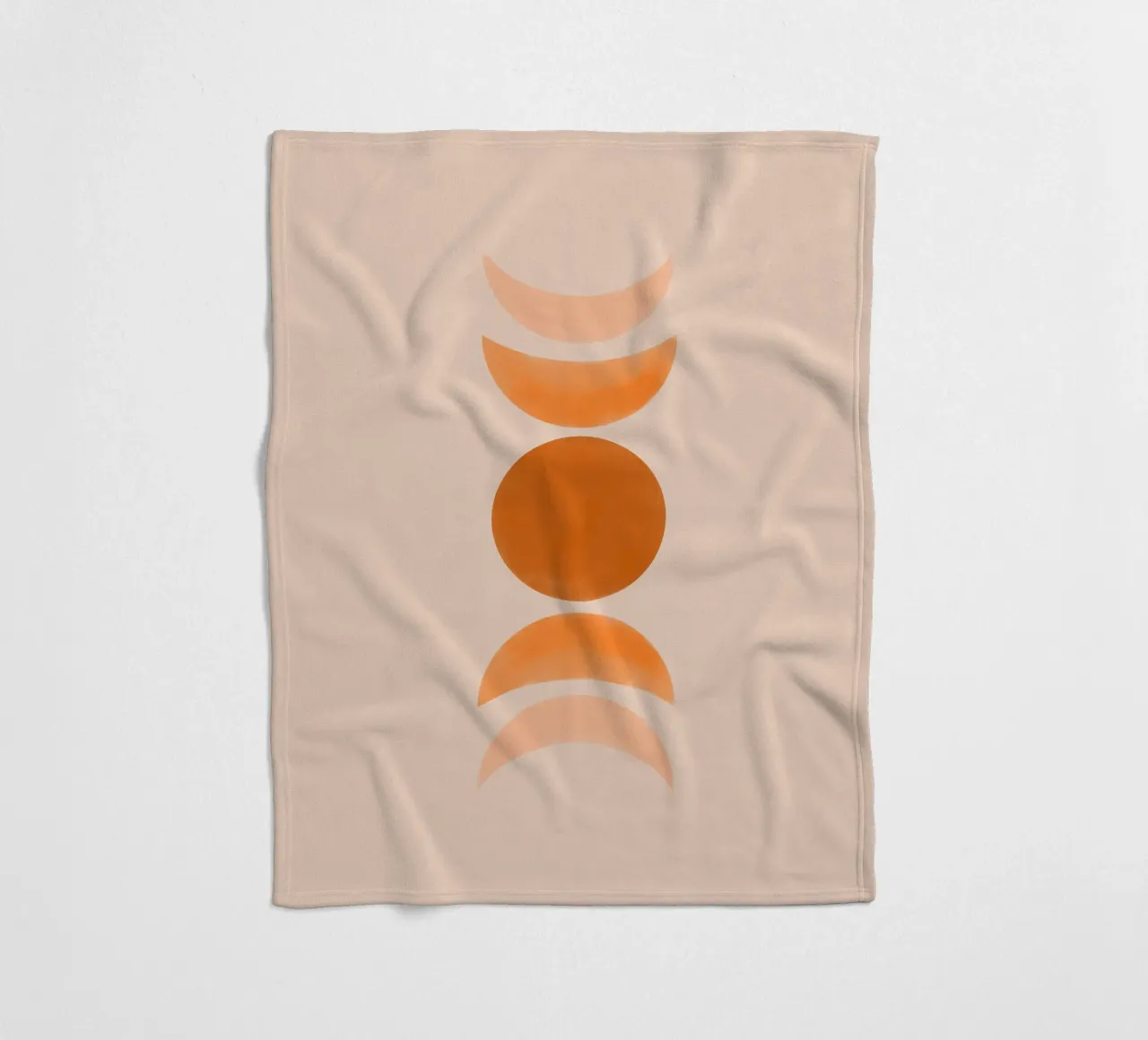 Abstrakt Boho Mitte des Jahrhunderts Muster 21 Fleecedecke von Paigaam Studio