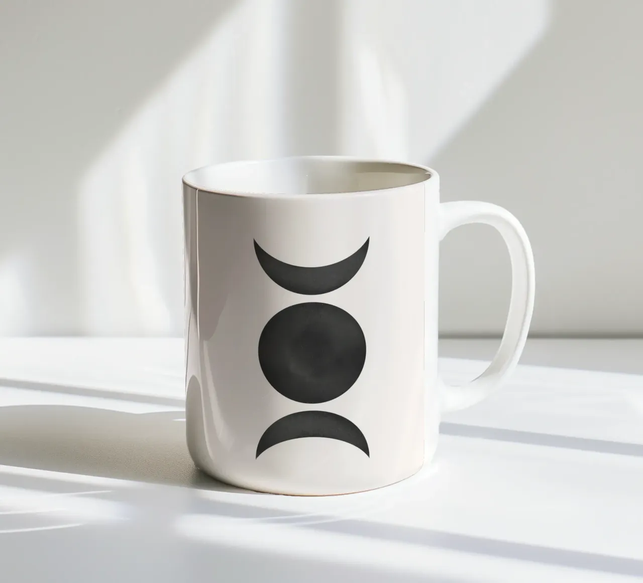 Abstracto Boho mediados de siglo Patrón 22 taza de cerámica de Paigaam Studio