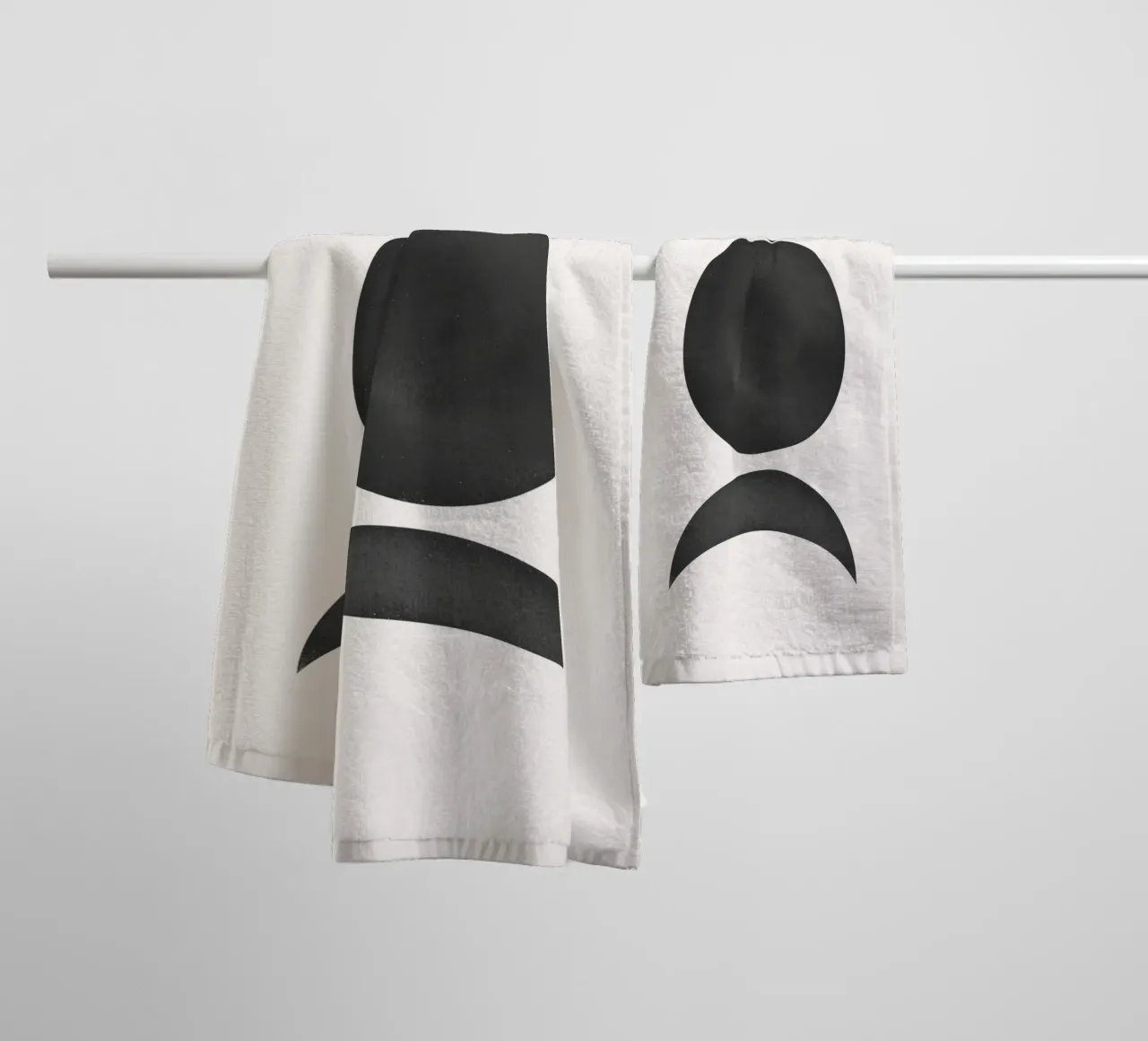 Abstrakt Boho Mitte des Jahrhunderts Muster 22 Handtuch von Paigaam Studio