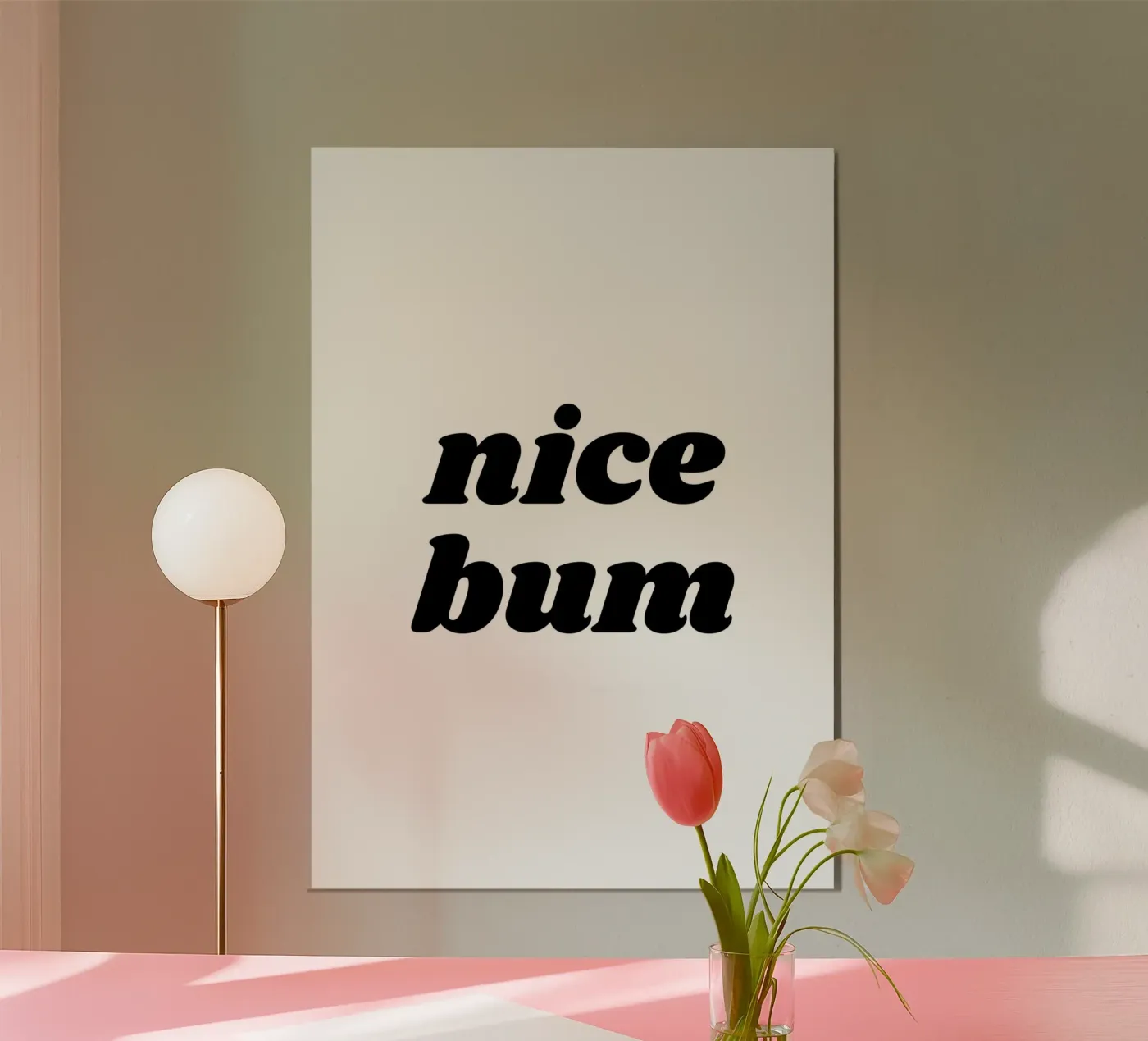 Nice Bum poster da Paigaam Studio