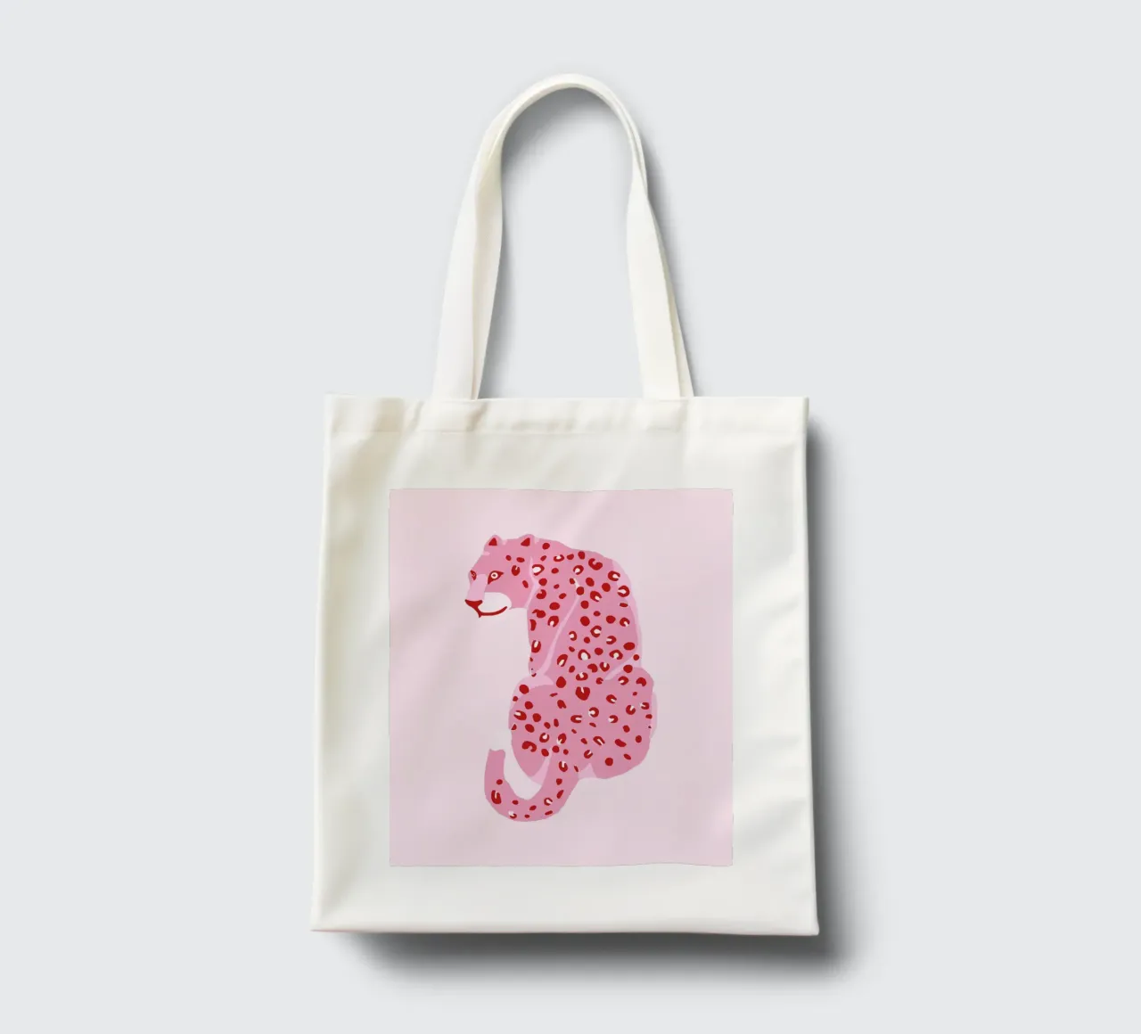 Leopard Pink Print tote bag by Coquette Club