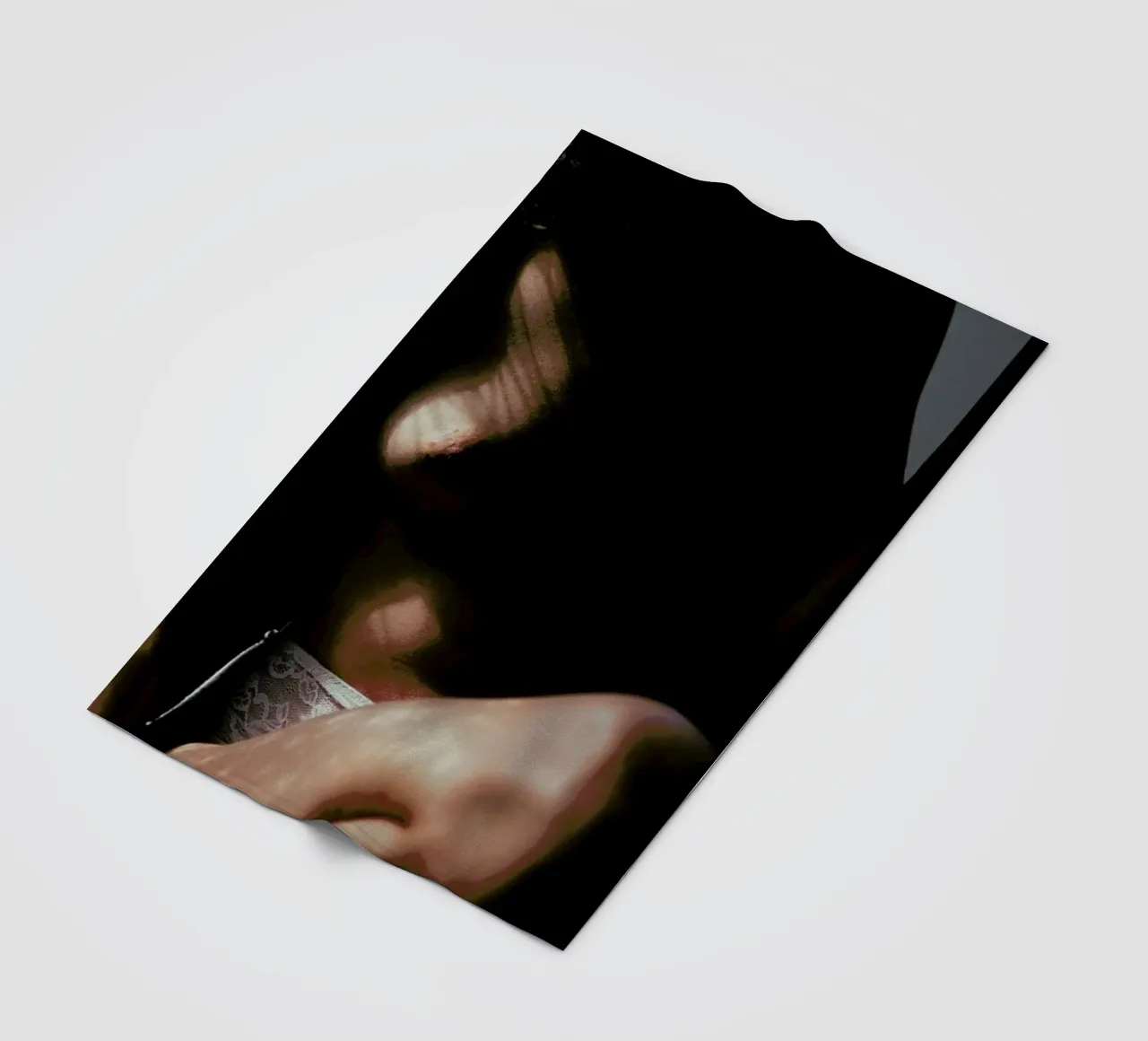 Sinopia fleece blanket by Matevž Kosterov