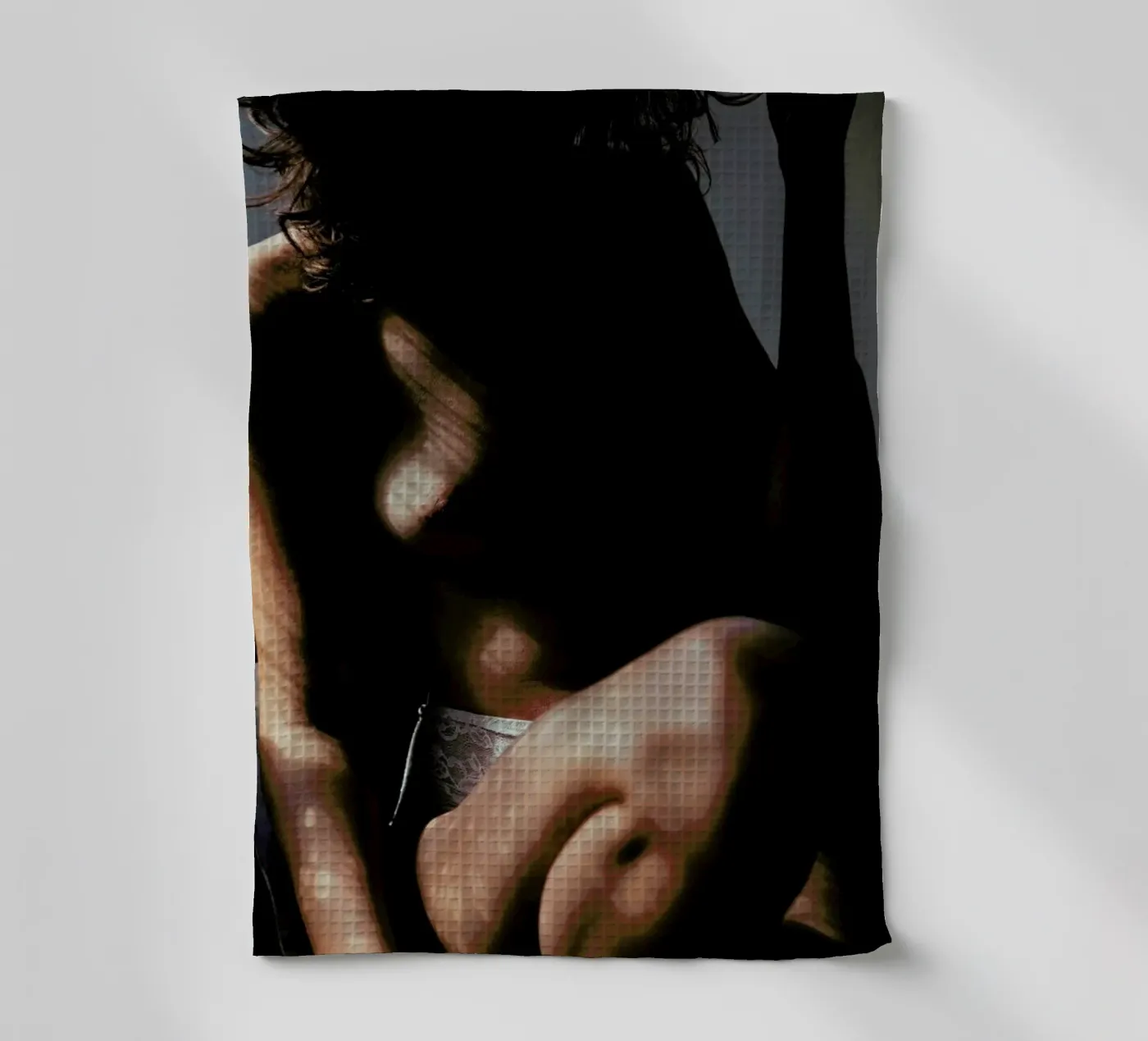 Sinopia tea towel by Matevž Kosterov