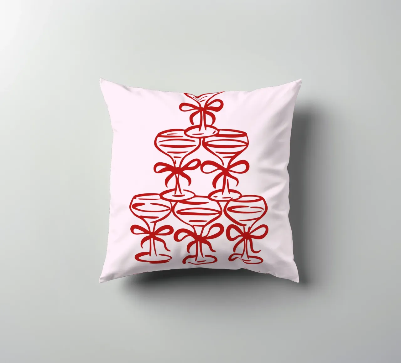 The Cocktail Cub Customizable Print, Personalized Art decorative cushion by Coquette Club