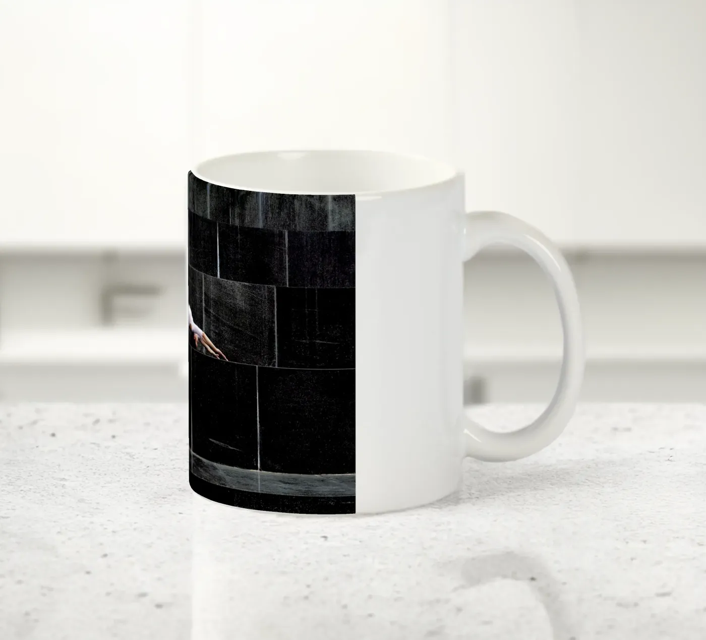 Belgrade #2 ceramic mug by The Urban Yoga