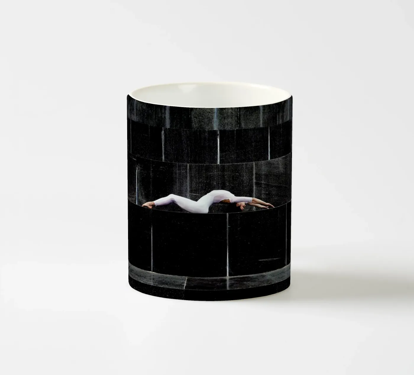 Belgrade #2 ceramic mug by The Urban Yoga