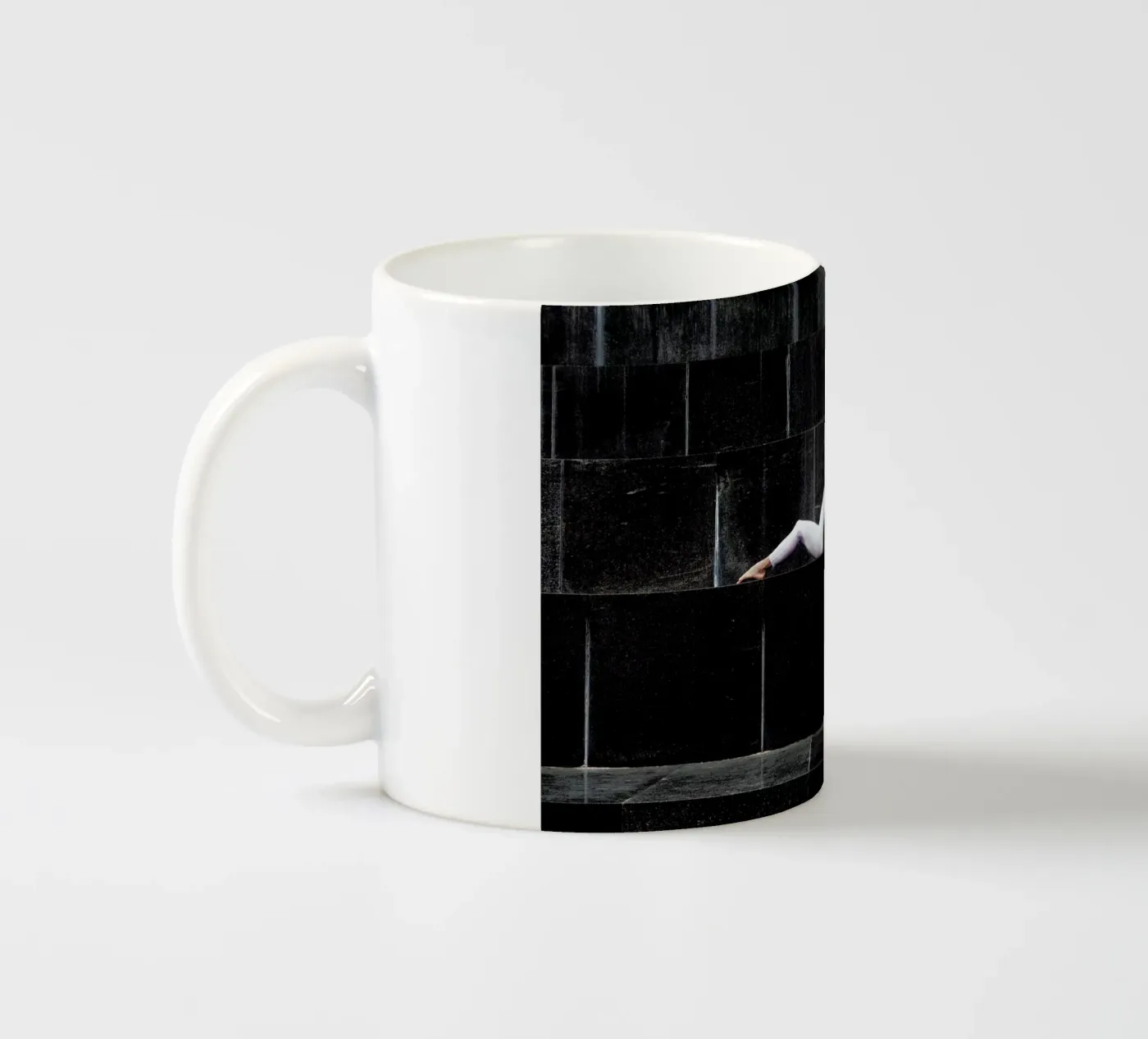 Belgrade #2 ceramic mug by The Urban Yoga