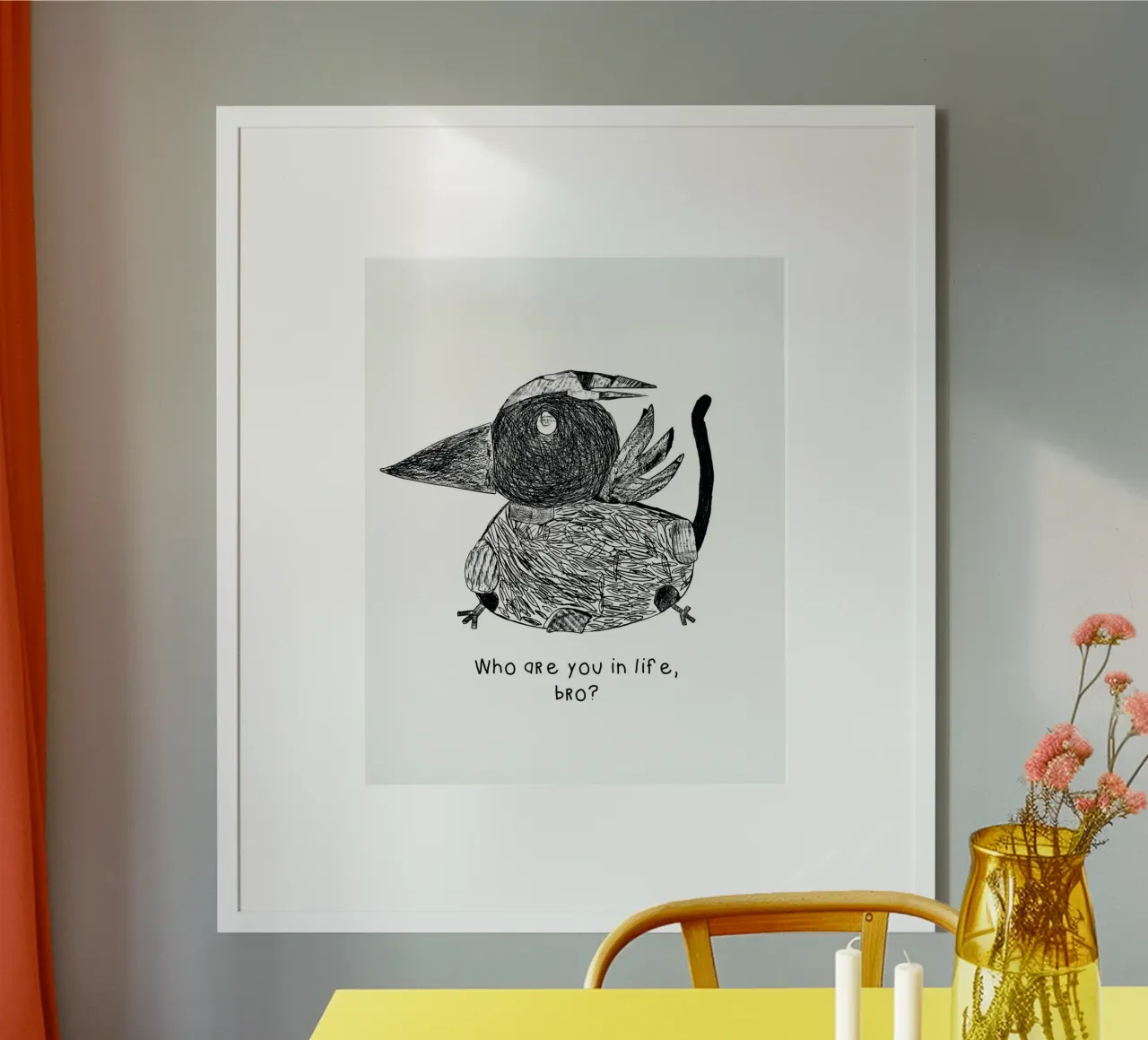 Birdy poster by Hey Vincent