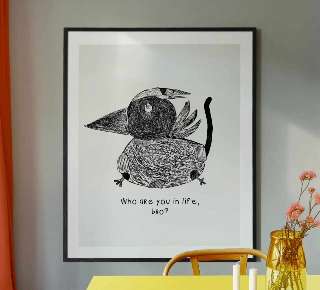 Birdy poster by Hey Vincent