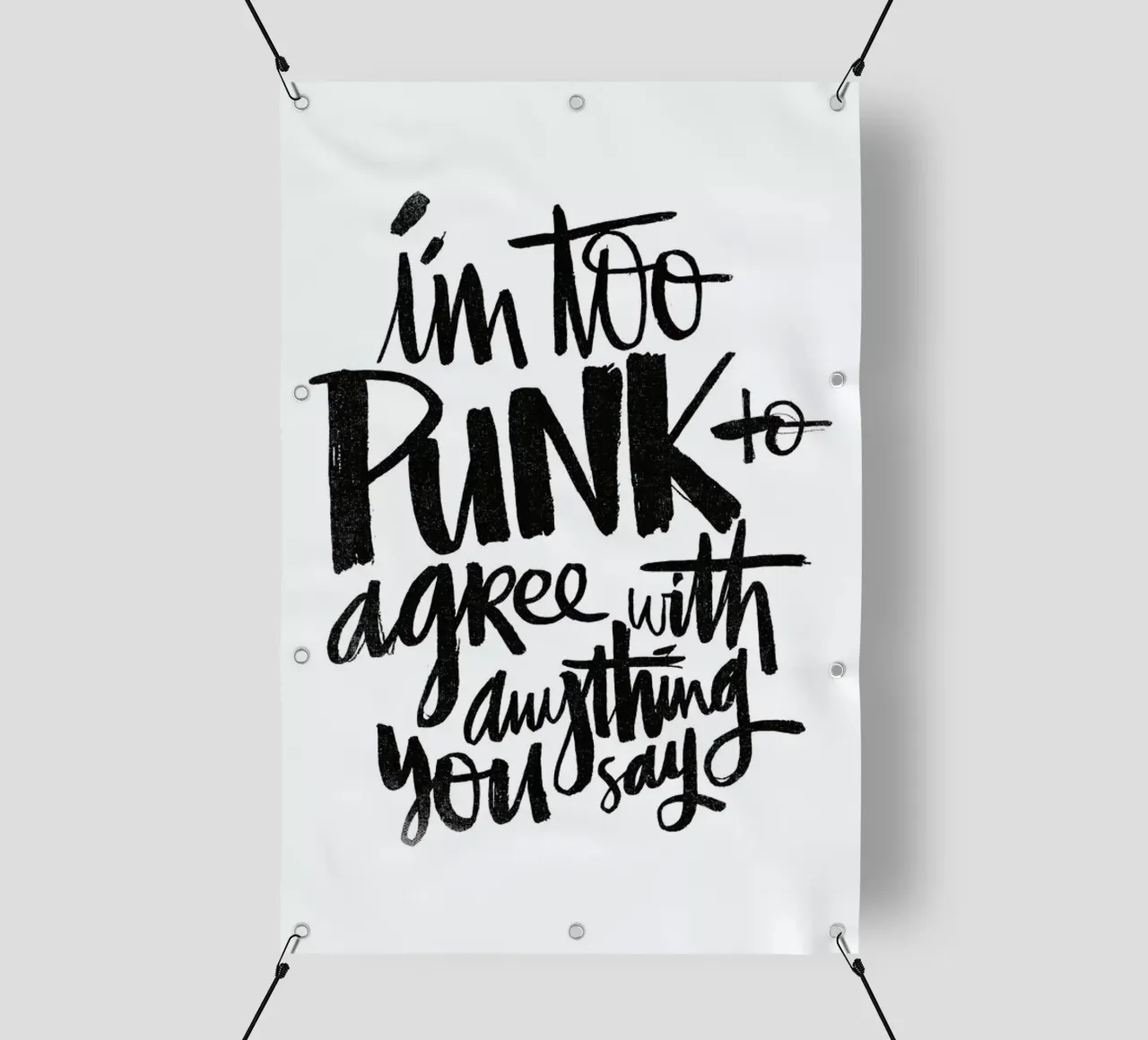 Punk telo in pvc da Matthew Taylor Wilson