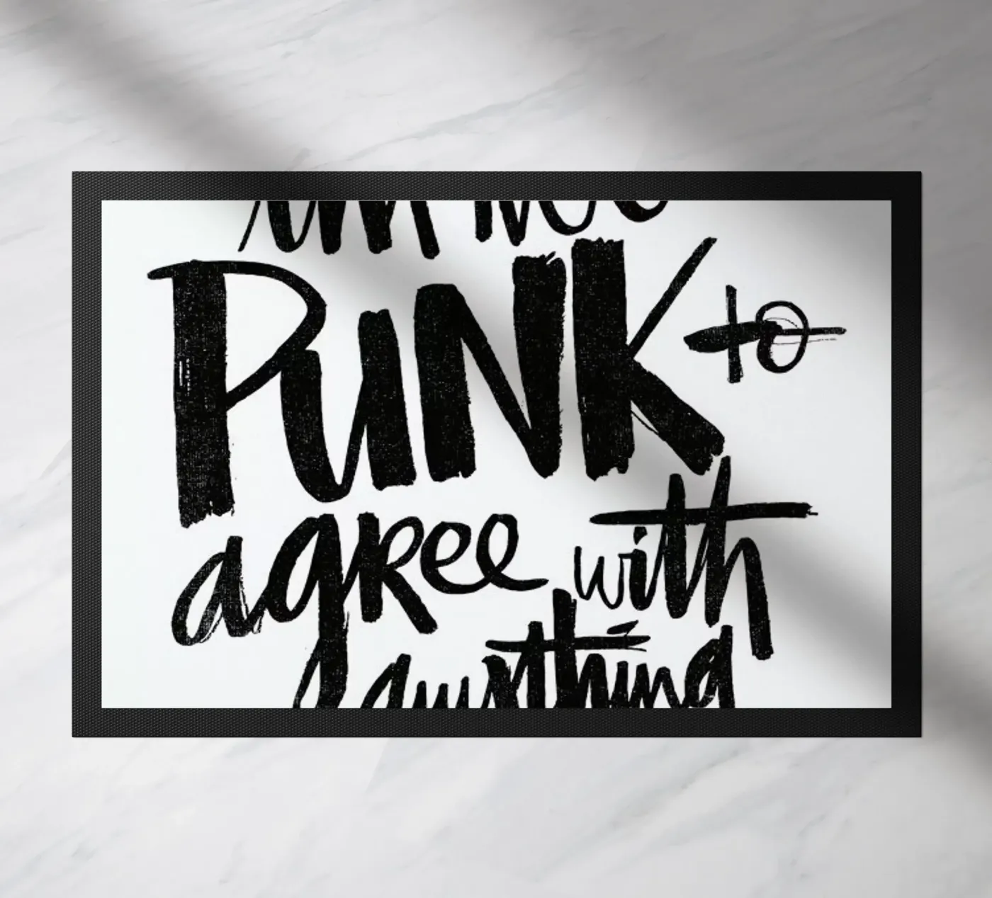 Punk deurmat van Matthew Taylor Wilson