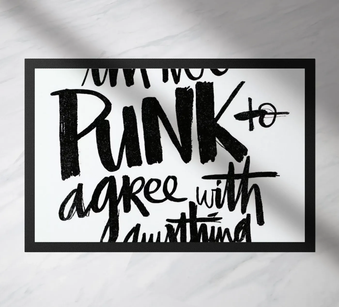 Punk deurmat van Matthew Taylor Wilson