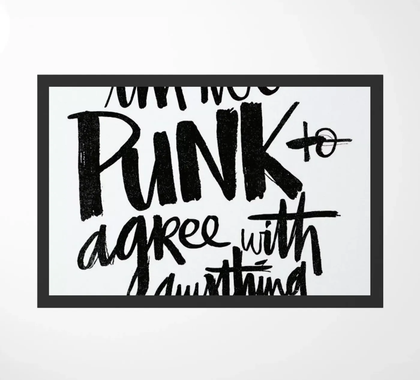Punk deurmat van Matthew Taylor Wilson