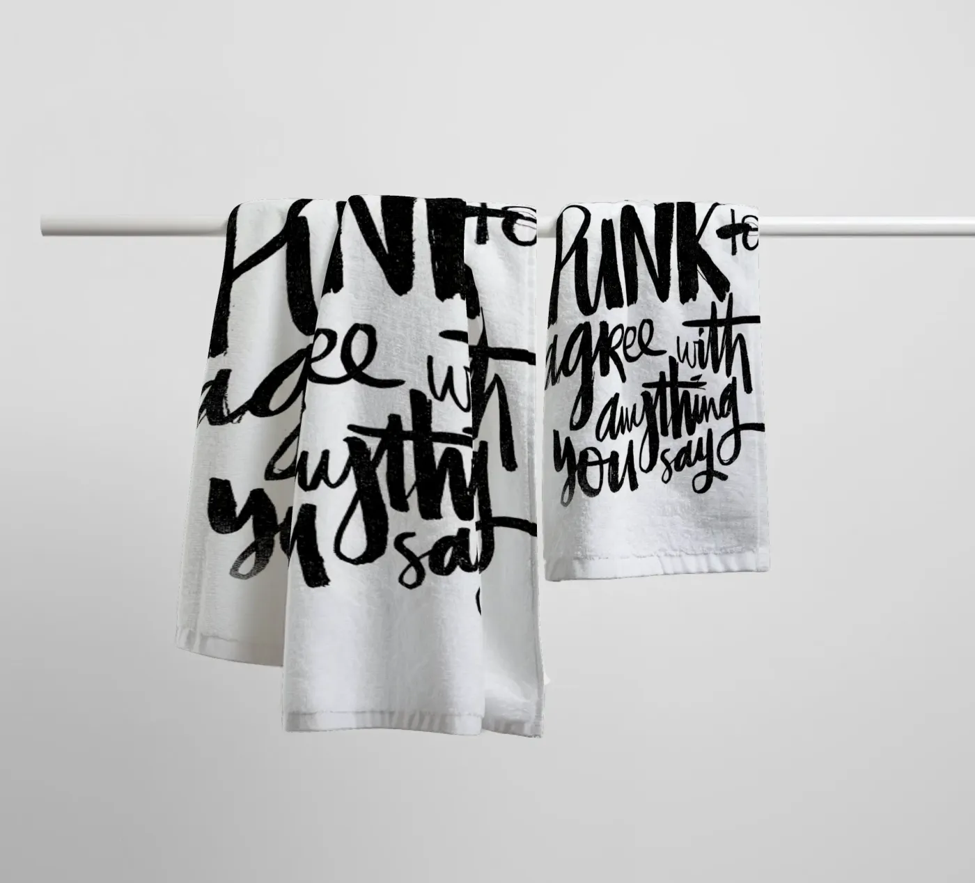 Punk badhanddoek van Matthew Taylor Wilson
