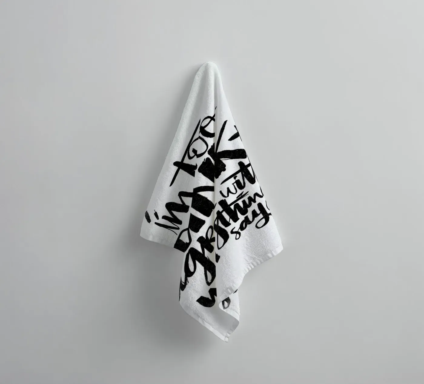Punk badhanddoek van Matthew Taylor Wilson