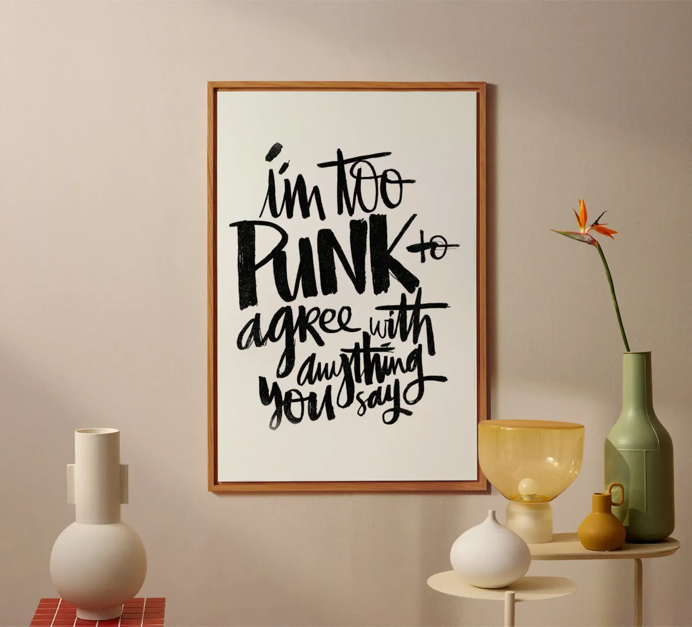 Punk alluminio dibond da Matthew Taylor Wilson