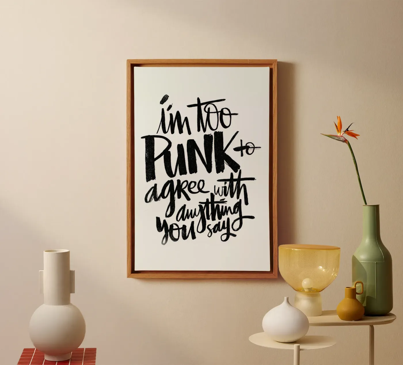 Punk canvas van Matthew Taylor Wilson