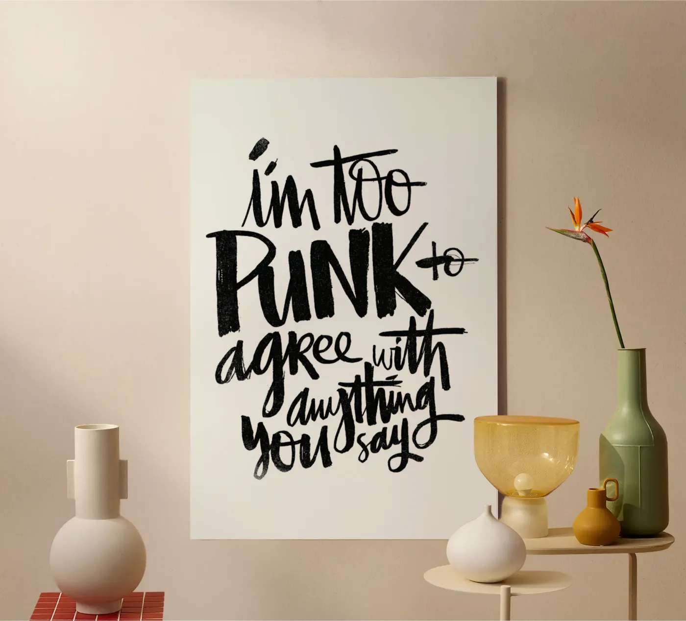 Punk canvas van Matthew Taylor Wilson