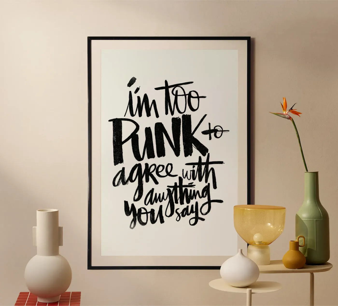 Punk poster van Matthew Taylor Wilson