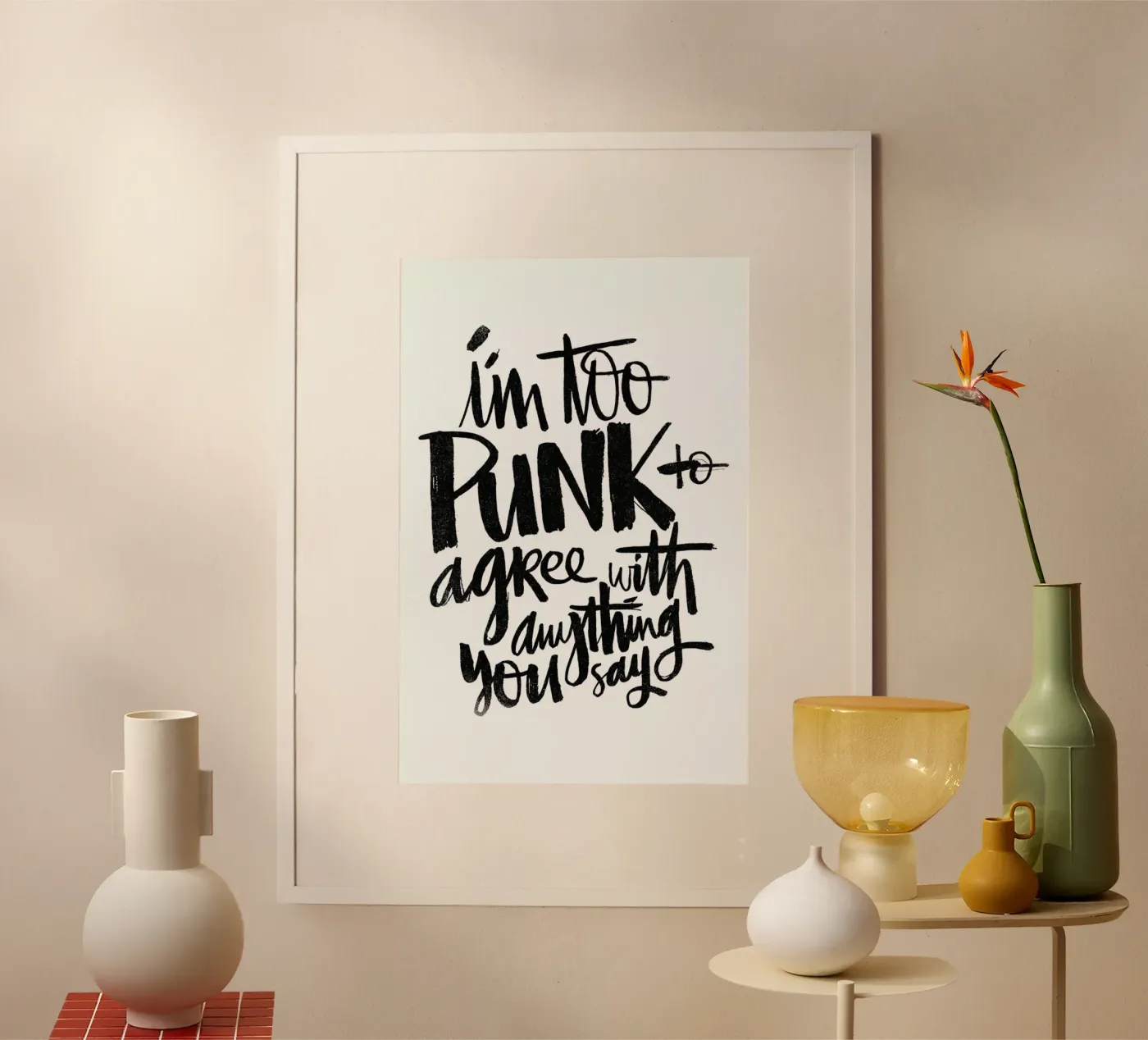 Punk poster van Matthew Taylor Wilson