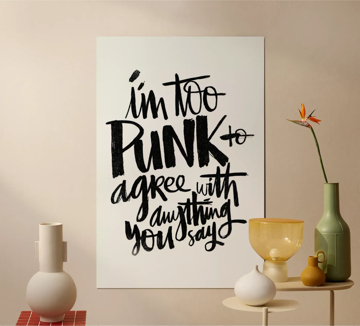 Punk poster van Matthew Taylor Wilson