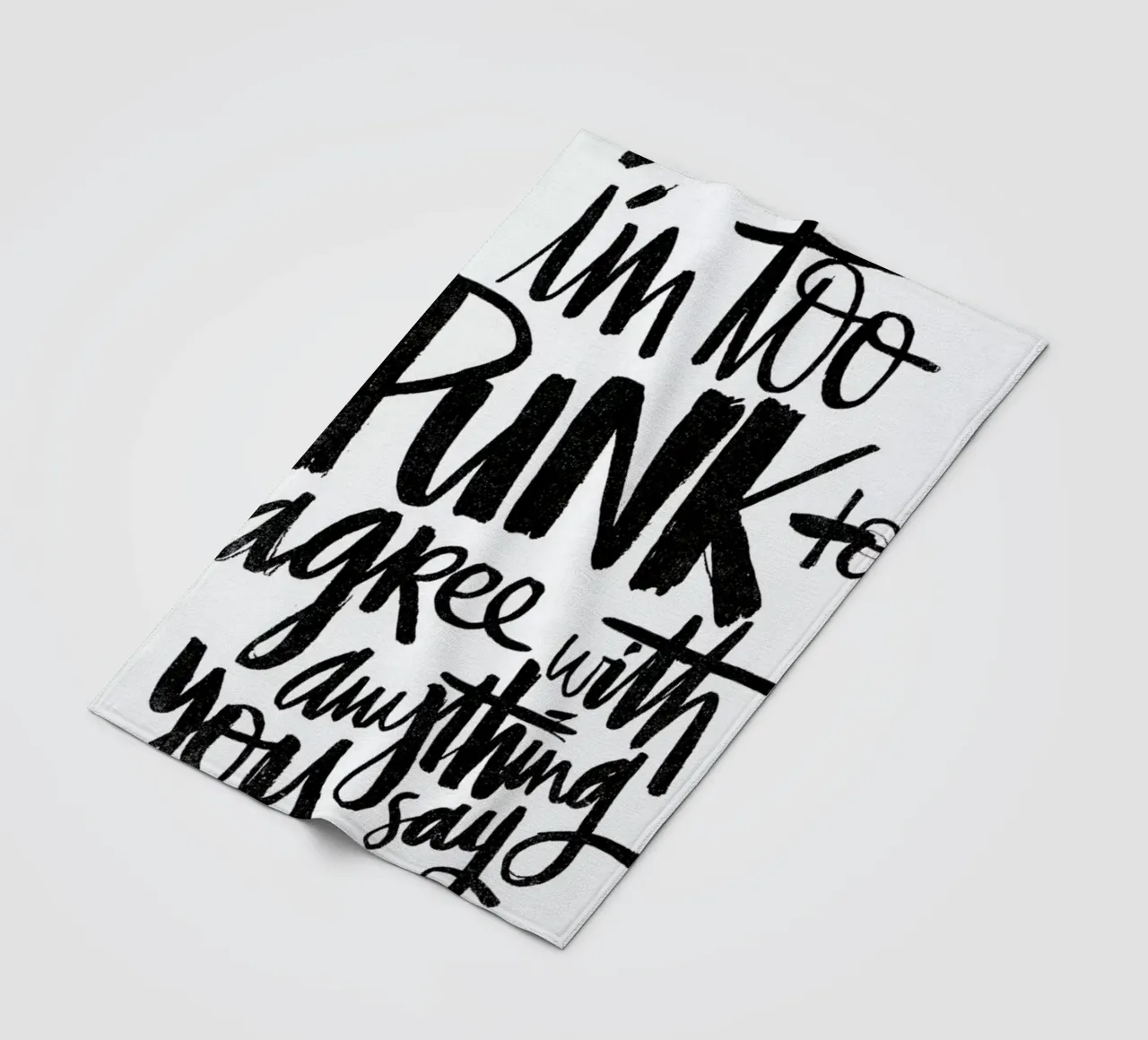 Punk coperta in pile da Matthew Taylor Wilson